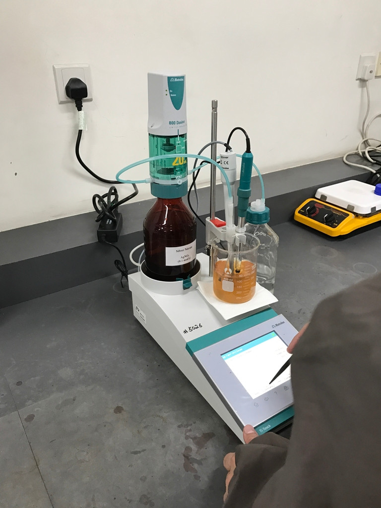 混凝土外加劑的氯離子含量測試